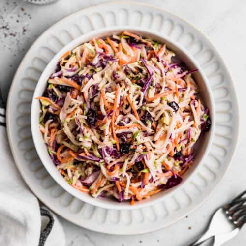 Apple Cranberry Coleslaw