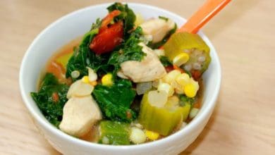 Chicken And Kale Gumbo