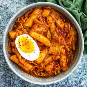 Rabokki Recipe (Ramen & Spicy Rice Cakes)