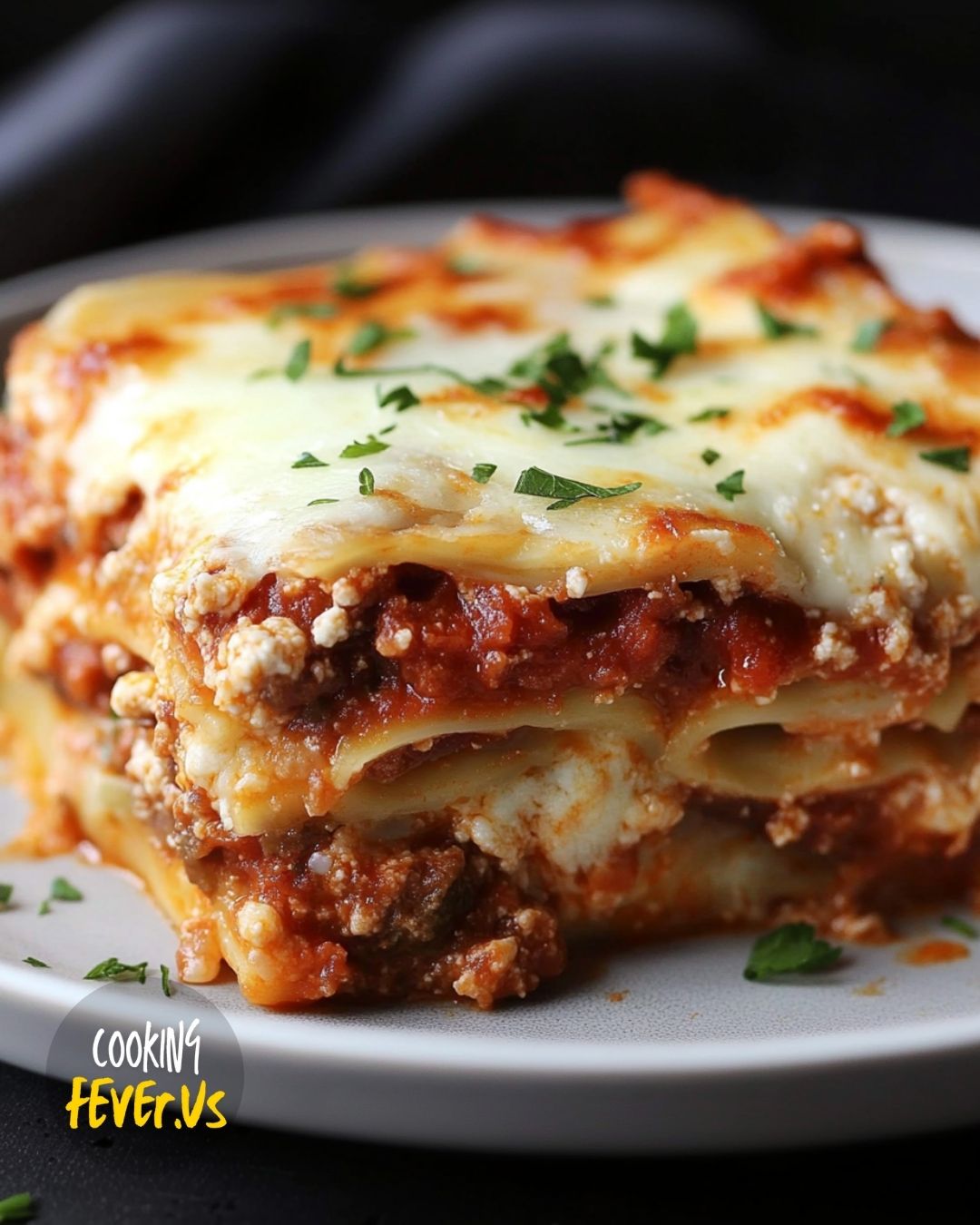 Deliciously Cheesy Lasagna