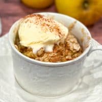 Apple Crisp in a Mug Recipe