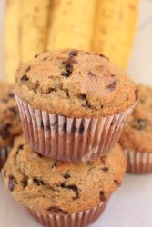 Banana Chocolate Chip Cookies with Sourdough Discard