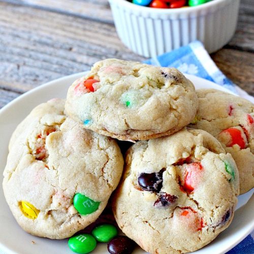 BEST M&M Cookies