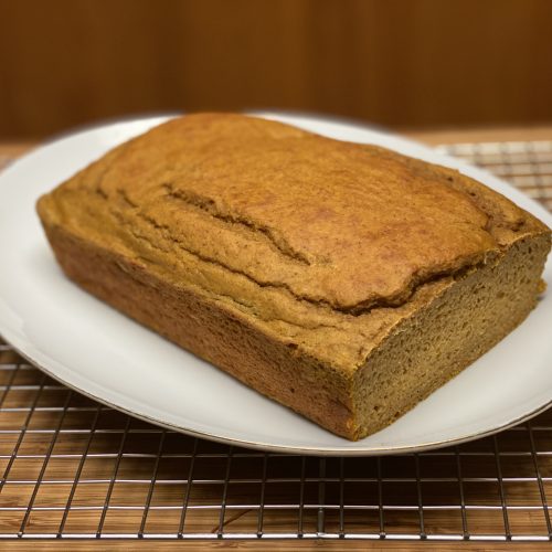 Healthy Pumpkin Spice Protein Bread