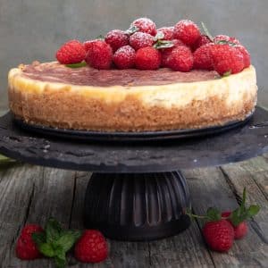 Easy Christmas Cheesecake