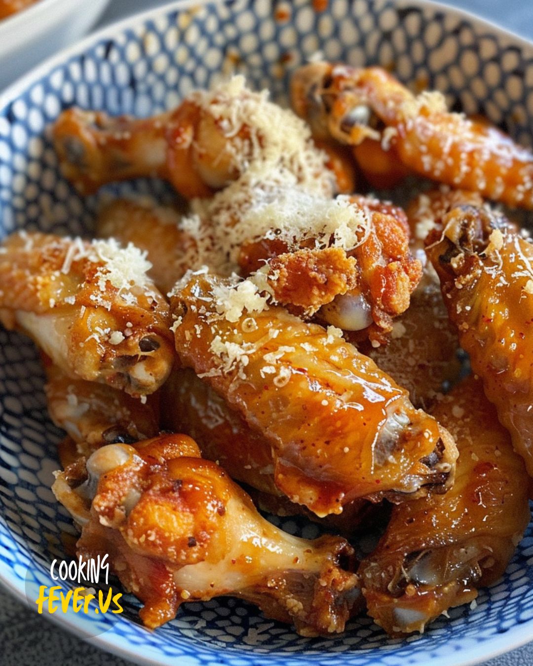 Air Fryer Garlic Parmesan Chicken Wings