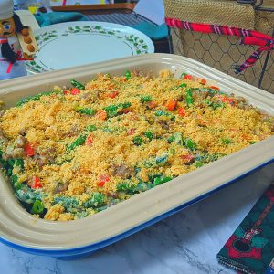 Sausage & Green Bean Casserole