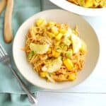 Cold Noodle Bowls with Leftover Turkey