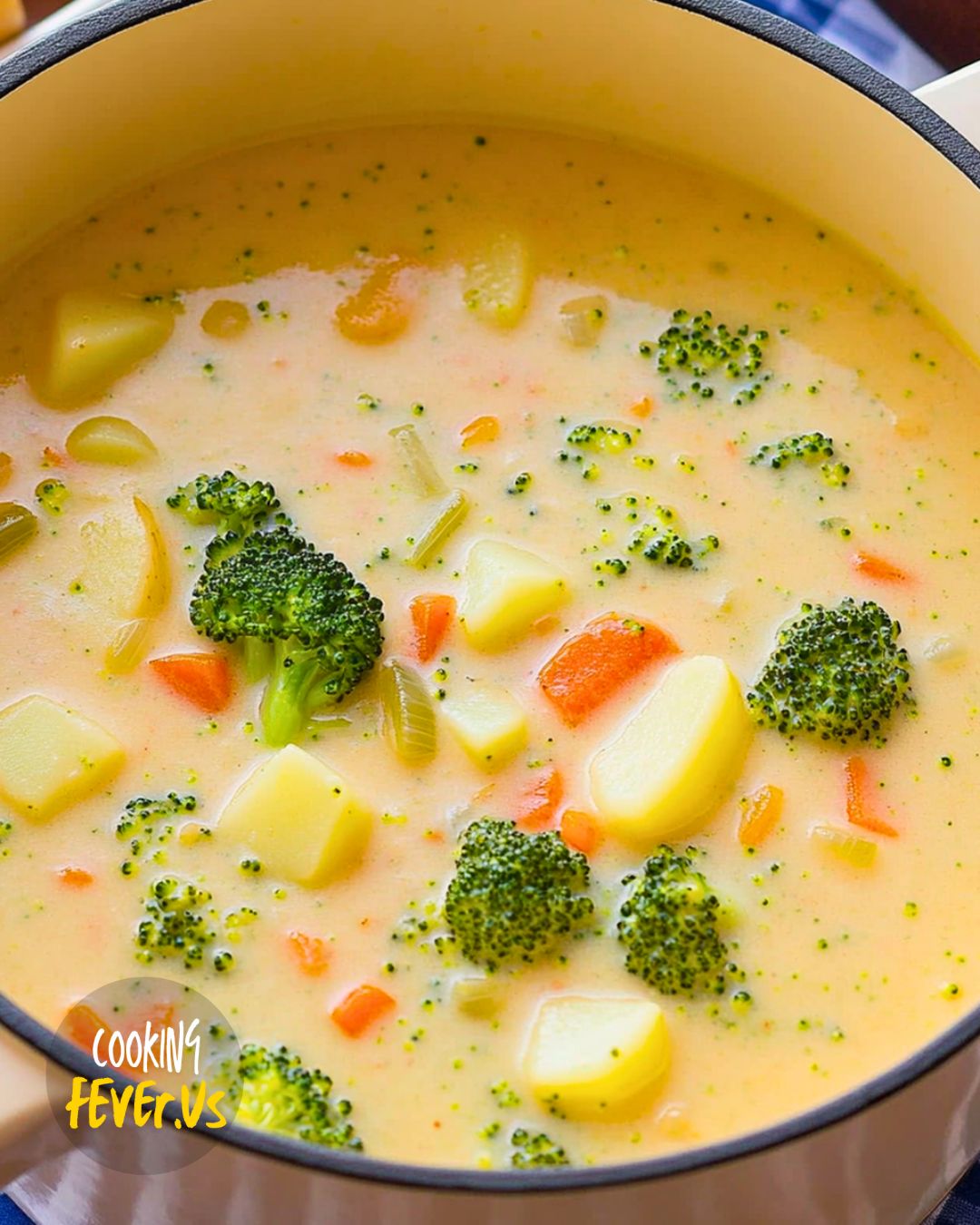 Broccoli, Potato & Cheddar Soup