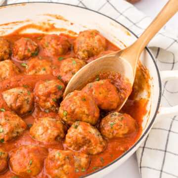 Baked Italian Meatballs