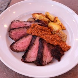 Grilled Flat Iron with Spanish Spices