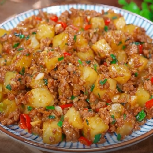 Recipe with Minced Pork Chinese
