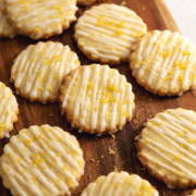 Lemon Shortbread Cookies