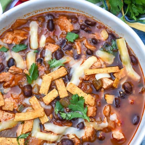 Chicken And Black Bean Soup
