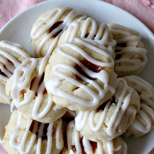 Peach Thumbprint Cookies