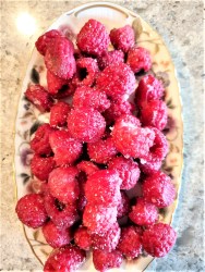 Sugared Champagne Raspberries