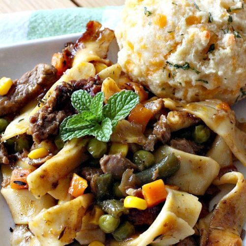 Beef Noodle Vegetable Casserole