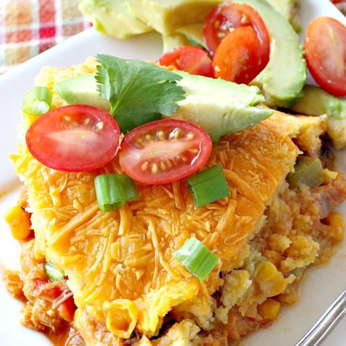 Chicken Chile Tamale Pie