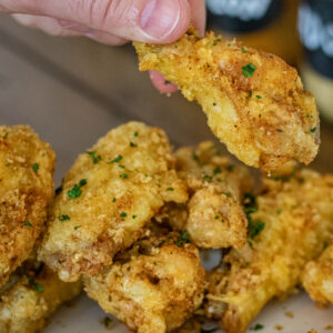 Latin Style Tempura Chicken Wings