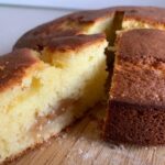 Yogurt and fruit jam cake