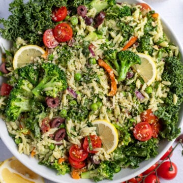Orzo Primavera Pasta Salad