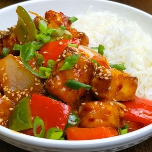 Air Fried Chili Paneer