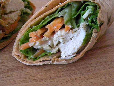 Chicken Caesar Wraps