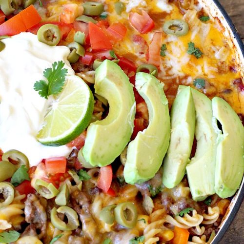 Taco Pasta Skillet