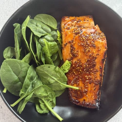 Honey Glazed Salmon In Air fryer (And Oven)