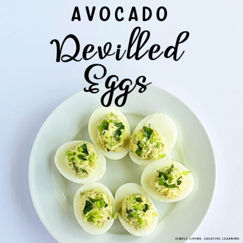 Avocado Devilled Eggs