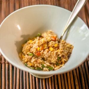 Leftover Pulled Pork Fried Rice