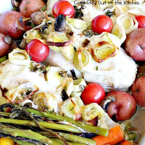 Herb Roasted Chicken and Asparagus