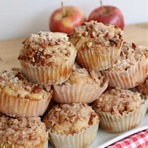 Maple Apple Pie Muffins