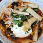 Chicken tortilla soup
