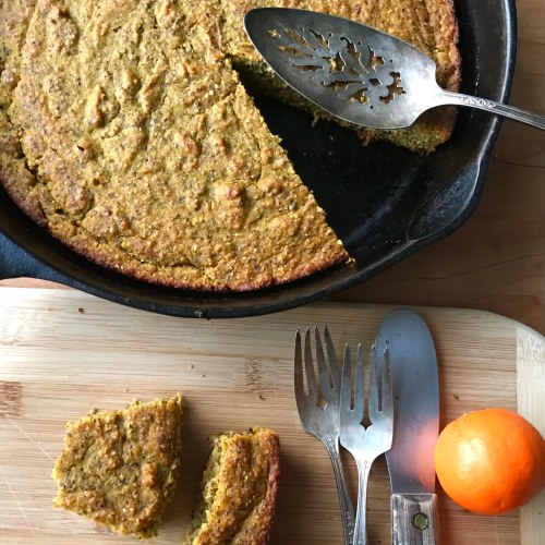 Winter Squash Skillet Cornbread