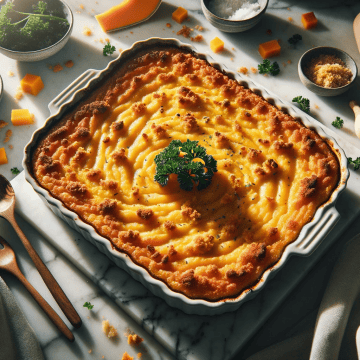 Creamy Butternut Squash Casserole Recipe for Thanksgiving