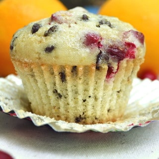 Cranberry Chocolate Chip Muffins