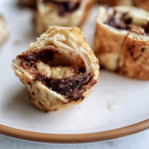 Tortilla French Toast Roll-Ups