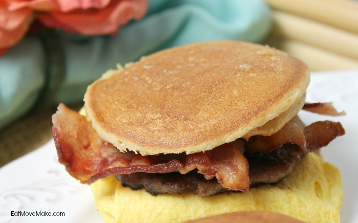 Maple Pancake Breakfast Sandwiches