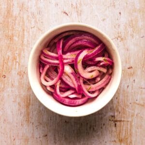 Lime Pickled Onions