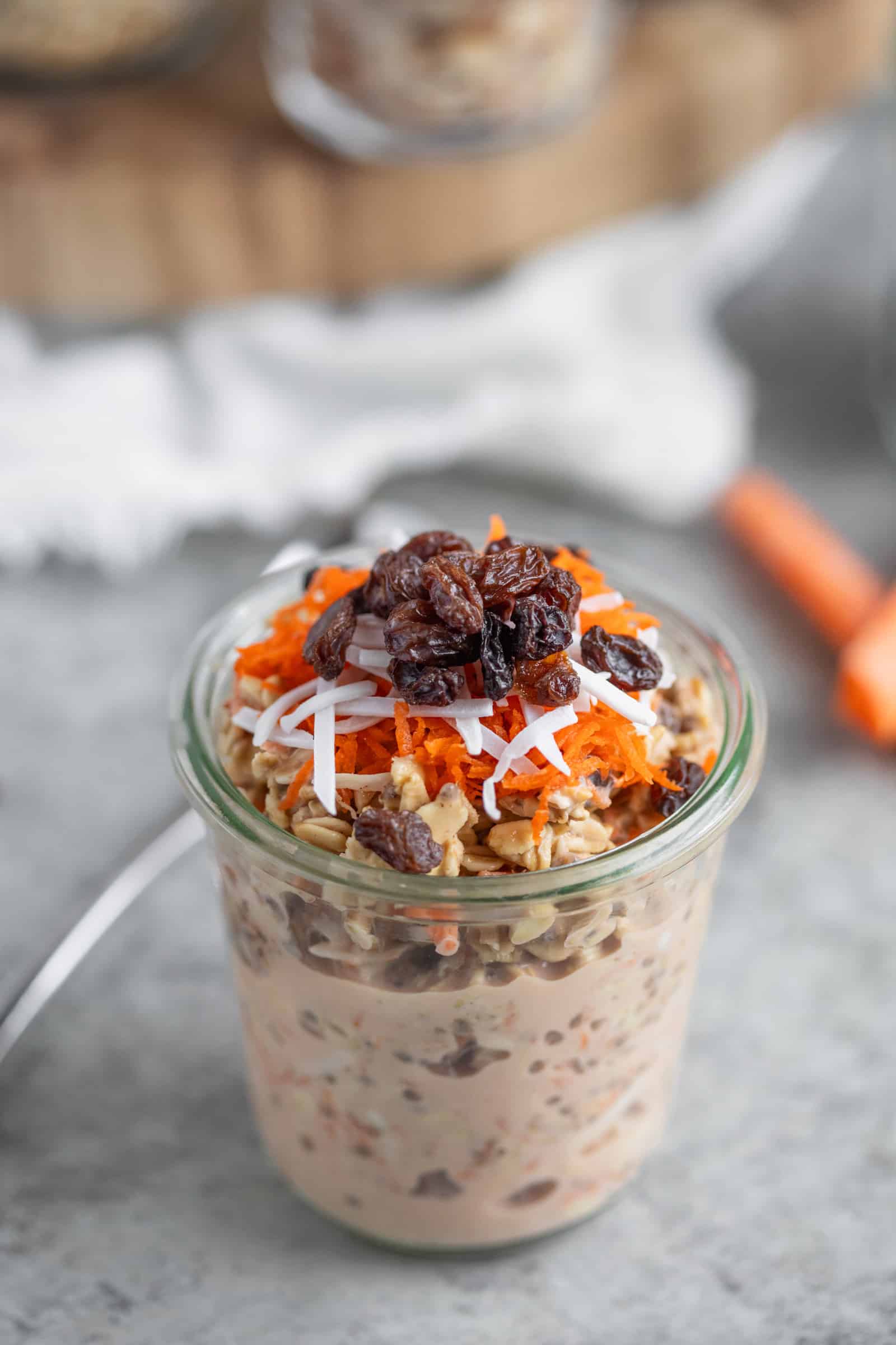 Carrot Cake Overnight Oats