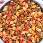 Cheesy Chorizo Pasta