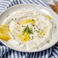 2 Minute Greek Dill Yogurt Sauce