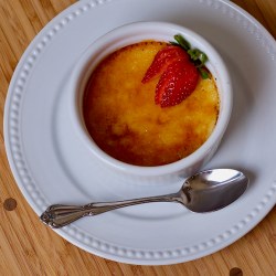 Vanilla Creme Brulee (GF) (V)
