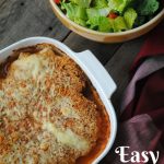 Easy Baked Chicken Parmesan