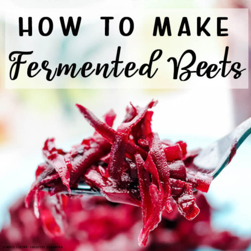 Fermented Beets with Tarragon, Balsamic, Shallot