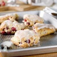 Ginger Pecan Cranberry Scones