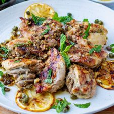 Grilled Chicken Piccata (Keto, Low-Carb, Gluten-Free)
