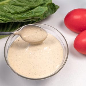 Vegan Caesar Dressing (5 Minute Recipe!)