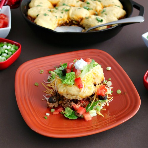 One Pan Taco Pie